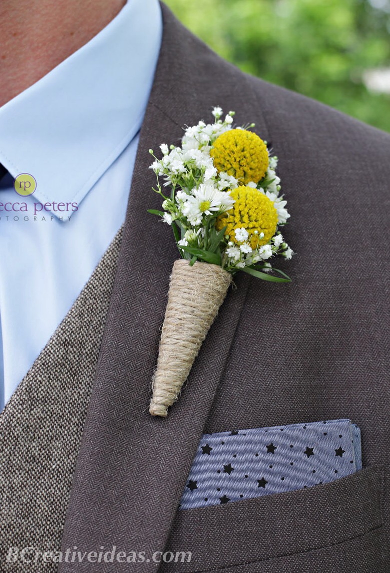 How to Make a Magnetic Boutonniere 